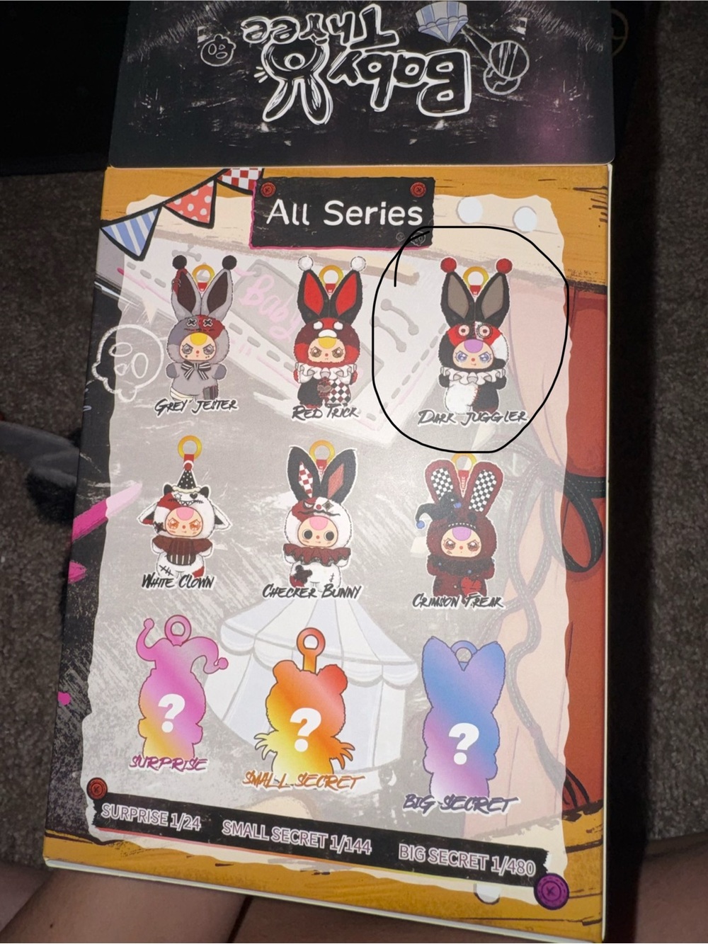 Baby Three Scary Clown Blind Box Confirmed - Picture 3 of 8